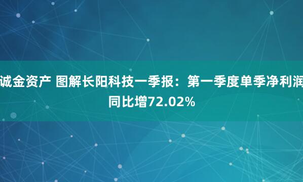 诚金资产 图解长阳科技一季报：第一季度单季净利润同比增72.02%