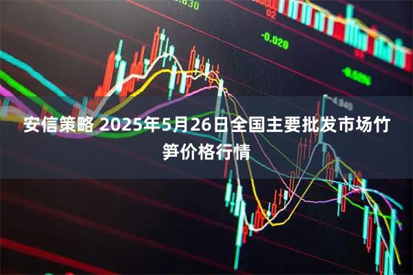 安信策略 2025年5月26日全国主要批发市场竹笋价格行情